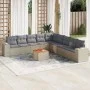 Garden sofa set with beige cushions 10 pieces synthetic rattan by , Garden sets - Ref: Foro24-3257823, Price: 624,94 €, Disco...