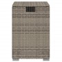 Mesa cubierta para bombona de propano ratán gris 40x40x60 cm de , Mesas de jardín - Ref: Foro24-366296, Precio: 93,55 €, Desc...