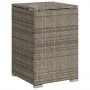Mesa cubierta para bombona de propano ratán gris 40x40x60 cm de , Mesas de jardín - Ref: Foro24-366296, Precio: 74,04 €, Desc...