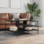 Mesa de centro madera de ingeniería negro 100x100x48,5 cm de , Mesas de centro - Ref: Foro24-842311, Precio: 80,76 €, Descuen...