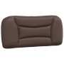 Cabecero de cama acolchado cuero sintético marrón 80 cm de , Cabeceros y pies de cama - Ref: Foro24-374534, Precio: 36,83 €, ...