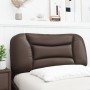 Cabecero de cama acolchado cuero sintético marrón 80 cm de , Cabeceros y pies de cama - Ref: Foro24-374534, Precio: 36,83 €, ...