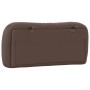 Cabecero de cama acolchado cuero sintético marrón 80 cm de , Cabeceros y pies de cama - Ref: Foro24-374534, Precio: 36,83 €, ...