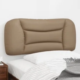Cappuccino synthetic leather padded bed headboard 90 cm by , Headboards and footboards - Ref: Foro24-374548, Price: 62,01 €, ...
