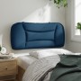 Cabecero de cama acolchado tela azul 90 cm de , Cabeceros y pies de cama - Ref: Foro24-374543, Precio: 71,74 €, Descuento: %