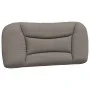 Padded headboard in taupe gray fabric 80 cm by , Headboards and footboards - Ref: Foro24-374529, Price: 47,03 €, Discount: %