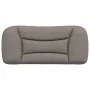 Padded headboard in taupe gray fabric 80 cm by , Headboards and footboards - Ref: Foro24-374529, Price: 47,03 €, Discount: %
