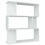 Estantería/divisor madera contrachapada blanco 80x24x96 cm de vidaXL, Librerías y estanterías - Ref: Foro24-800081, Precio: 4...