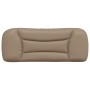 Cabecero de cama acolchado cuero sintético capuchino 100 cm de , Cabeceros y pies de cama - Ref: Foro24-374560, Precio: 36,25...