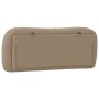 Cabecero de cama acolchado cuero sintético capuchino 100 cm de , Cabeceros y pies de cama - Ref: Foro24-374560, Precio: 36,25...