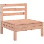 Sofás de jardín sin reposabrazos 2 uds madera maciza Douglas de , Sofás modulares de exterior - Ref: Foro24-838003, Precio: 9...