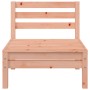 Sofás de jardín sin reposabrazos 2 uds madera maciza Douglas de , Sofás modulares de exterior - Ref: Foro24-838003, Precio: 9...