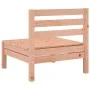 Sofás de jardín sin reposabrazos 2 uds madera maciza Douglas de , Sofás modulares de exterior - Ref: Foro24-838003, Precio: 9...
