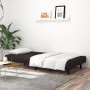 Sofá cama de 2 plazas terciopelo negro de , Sofás - Ref: Foro24-375932, Precio: 239,18 €, Descuento: %