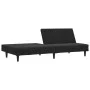 2-seater black velvet sofa bed by , Sofas - Ref: Foro24-375932, Price: 233,98 €, Discount: %
