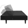 2-seater black velvet sofa bed by , Sofas - Ref: Foro24-375932, Price: 233,98 €, Discount: %