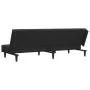 Sofá cama de 2 plazas terciopelo negro de , Sofás - Ref: Foro24-375932, Precio: 233,98 €, Descuento: %