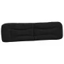 Padded black fabric headboard 200 cm by , Headboards and footboards - Ref: Foro24-374618, Price: 83,21 €, Discount: %