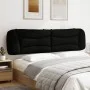 Padded black fabric headboard 200 cm by , Headboards and footboards - Ref: Foro24-374618, Price: 83,21 €, Discount: %