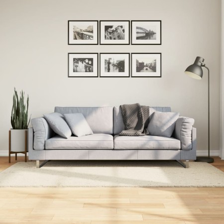 Alfombra peluda de pelo largo moderna PAMPLONA crema 80x150 cm de , Alfombras - Ref: Foro24-375229, Precio: 26,20 €, Descuent...