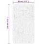 Alfombra peluda de pelo largo moderna PAMPLONA crema 80x150 cm de , Alfombras - Ref: Foro24-375229, Precio: 25,89 €, Descuent...
