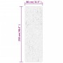 Alfombra peluda de pelo largo moderna PAMPLONA verde 80x250 cm de , Alfombras - Ref: Foro24-375297, Precio: 37,22 €, Descuent...
