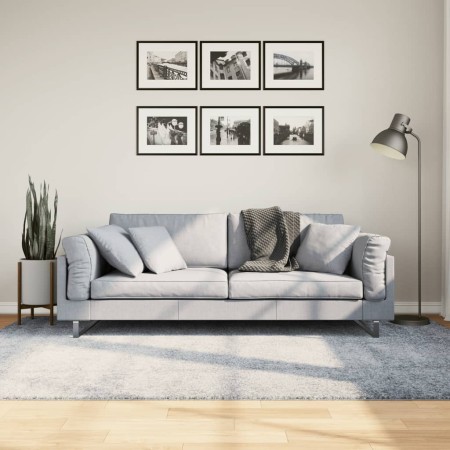Alfombra peluda de pelo largo moderna PAMPLONA azul 160x230 cm de , Alfombras - Ref: Foro24-375325, Precio: 65,82 €, Descuent...
