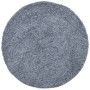 Alfombra peluda de pelo largo moderna PAMPLONA azul Ø 80 cm de , Alfombras - Ref: Foro24-375331, Precio: 23,30 €, Descuento: %