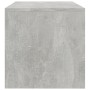 Mueble de TV madera contrachapada gris hormigón 120x40x40 cm de vidaXL, Muebles TV - Ref: Foro24-800040, Precio: 53,18 €, Des...