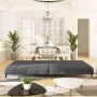 Dark gray velvet 2-seater sofa bed by , Sofas - Ref: Foro24-375875, Price: 257,40 €, Discount: %