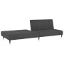 Sofá cama de 2 plazas terciopelo gris oscuro de , Sofás - Ref: Foro24-375875, Precio: 260,78 €, Descuento: %