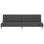 Sofá cama de 2 plazas terciopelo gris oscuro de , Sofás - Ref: Foro24-375875, Precio: 260,78 €, Descuento: %