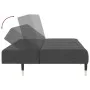 Dark gray velvet 2-seater sofa bed by , Sofas - Ref: Foro24-375875, Price: 257,40 €, Discount: %