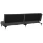 Dark gray velvet 2-seater sofa bed by , Sofas - Ref: Foro24-375875, Price: 257,40 €, Discount: %