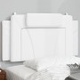 Cabecero de cama acolchado cuero sintético blanco 100 cm de , Cabeceros y pies de cama - Ref: Foro24-374775, Precio: 50,42 €,...