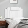Cabecero de cama acolchado cuero sintético blanco 100 cm de , Cabeceros y pies de cama - Ref: Foro24-374775, Precio: 50,42 €,...