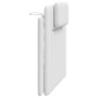 Cabecero de cama acolchado cuero sintético blanco 100 cm de , Cabeceros y pies de cama - Ref: Foro24-374775, Precio: 50,42 €,...