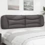 Cabecero de cama acolchado cuero sintético gris 200 cm de , Cabeceros y pies de cama - Ref: Foro24-374626, Precio: 93,42 €, D...