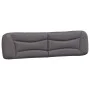 Cabecero de cama acolchado cuero sintético gris 200 cm de , Cabeceros y pies de cama - Ref: Foro24-374626, Precio: 93,42 €, D...