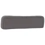 Cabecero de cama acolchado cuero sintético gris 200 cm de , Cabeceros y pies de cama - Ref: Foro24-374626, Precio: 93,42 €, D...