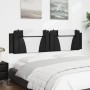 Cabecero de cama acolchado cuero sintético negro blanco 200 cm de , Cabeceros y pies de cama - Ref: Foro24-374819, Precio: 69...