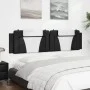 Gepolstertes Kopfteil Kunstleder schwarz weiß 200 cm von , Kopf- und Fußteile - Ref: Foro24-374819, Preis: 64,48 €, Rabatt: %