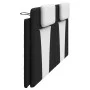 Cabecero de cama acolchado cuero sintético negro blanco 200 cm de , Cabeceros y pies de cama - Ref: Foro24-374819, Precio: 64...