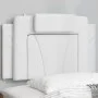 Weißes gepolstertes Bettkopfteil aus Kunstleder, 80 cm von , Kopf- und Fußteile - Ref: Foro24-374761, Preis: 27,03 €, Rabatt: %