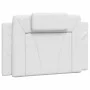 Weißes gepolstertes Bettkopfteil aus Kunstleder, 80 cm von , Kopf- und Fußteile - Ref: Foro24-374761, Preis: 27,03 €, Rabatt: %
