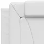 Weißes gepolstertes Bettkopfteil aus Kunstleder, 80 cm von , Kopf- und Fußteile - Ref: Foro24-374761, Preis: 27,03 €, Rabatt: %