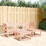 Juego de muebles de jardín 4 pzas madera maciza abeto Douglas de , Conjuntos de jardín - Ref: Foro24-3216908, Precio: 303,09 ...