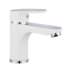 SCHÜTTE Grifo mezclador de lavabo ALASKA blanco y cromado de SCHÜTTE, Grifos - Ref: Foro24-425797, Precio: 77,45 €, Descuento: %