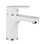 SCHÜTTE Grifo mezclador de lavabo ALASKA blanco y cromado de SCHÜTTE, Grifos - Ref: Foro24-425797, Precio: 77,45 €, Descuento: %