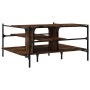 Mesa de centro madera ingeniería roble ahumado 100x100x48,5 cm de , Mesas de centro - Ref: Foro24-842313, Precio: 78,19 €, De...